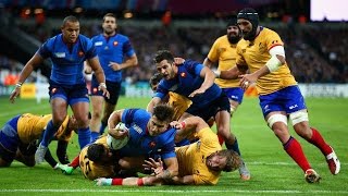 France v Romania Full Match Highlights and Tries | Rugby World Cup Video - France v Romania Full Mat