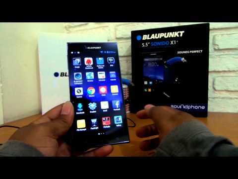 Antarmuka Blaupunkt Soundphone Sonido X1+