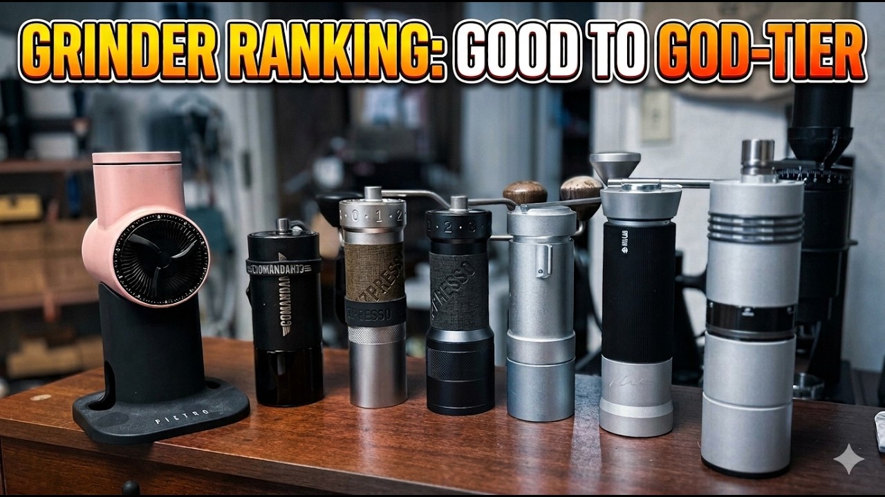 Hoon's Coffee is live! | Ranking Hand Grinders from Good to GOD-TIER