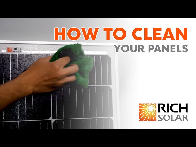 How to Clean Your Solar Panels the Right Way