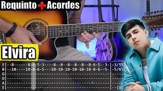 Elvira - Oscar Maydon x Gabito Ballesteros x Chino Pacas - Requinto + Acordes |  Tutorial Guitarra