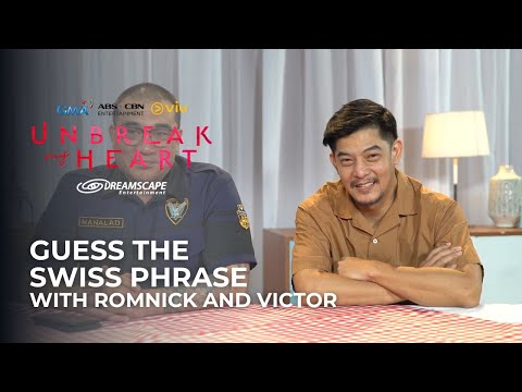 Unbreak My Heart: Guess The Swiss Phrase with Victor Neri and Romnick Sarmenta