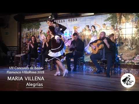 VII Concurso de Baile Flamenco Villa Rosa: Maria Villena