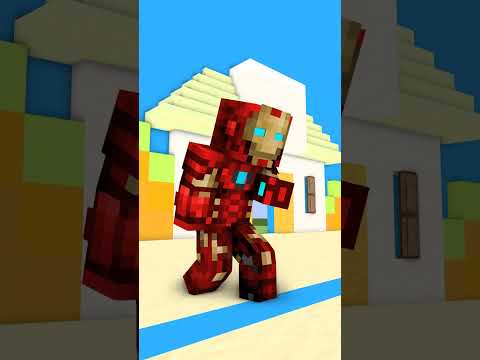Squid Game | Final Game | Herobrine becomes Iron Man | MInecraft Animation #shorts