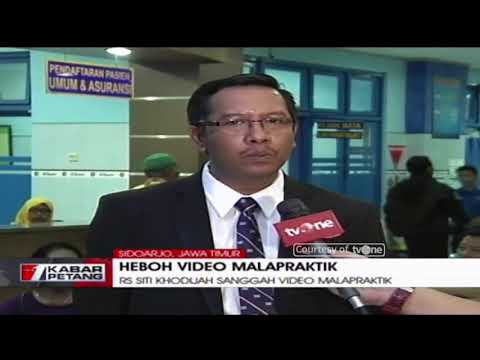 Ini Penjelasan dari Kuasa Hukum RS Siti Khodijah Terkait Heboh Video Malapraktrik