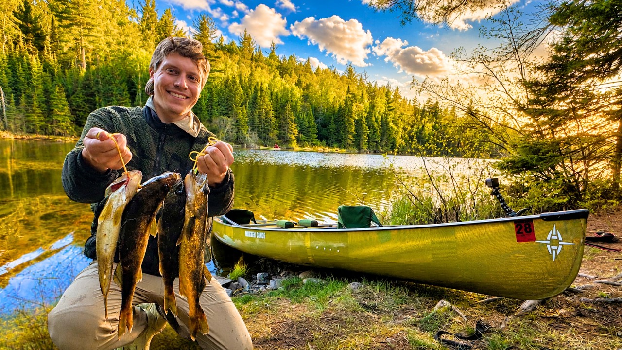 5 Days Canoe Camping - Catch and Cook