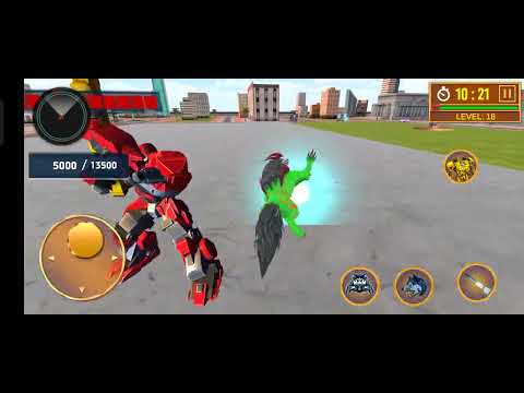 Tank Robot Car Game 2022- Robot Dinosaur Games #18- Android Game play