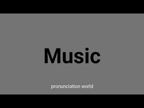 How to pronounce Music | Pronunciation World