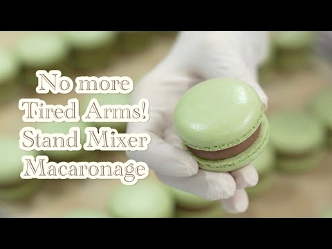 The Secret of Macaron Masters: Stand Mixer Macaronage Tutorial