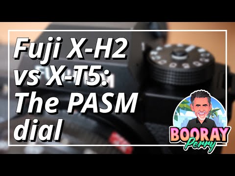 Why the PASM dial on the Fuji X-H2 is better than the dials on Fuji cameras like the X-T5 and X-T4.