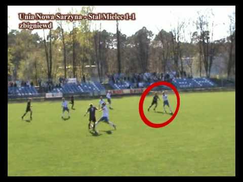 Unia Nowa Sarzyna - Stal Mielec 1-1 19.04.2009r. 22 kolejka III Ligii