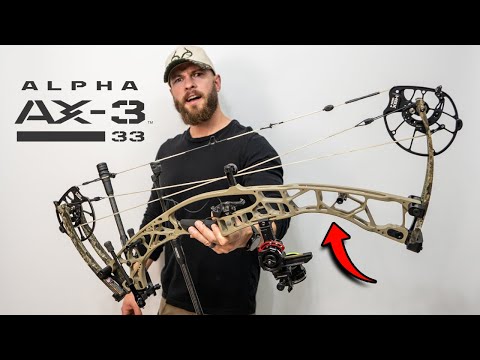 I GOT A NEW BOW!!  First Look at My HOYT ALPHA AX-3 33 (Easiest Tuning Bow HOYT has EVER Made)