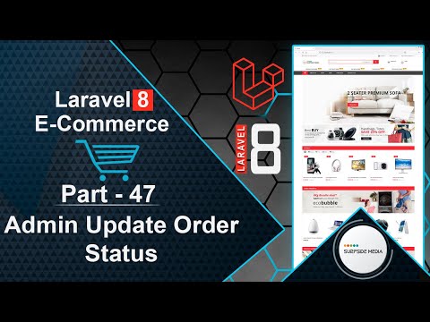 Laravel 8 E Commerce Project Layout Setup