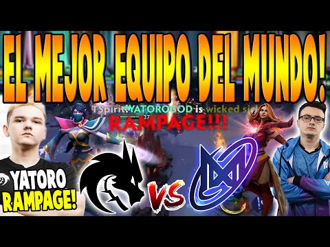 TEAM SPIRIT vs NIGMA [BO1] - Los Mejores del Mundo "Yatoro Rampage"- GAMERS GALAXY Dubai 2022 Dota 2