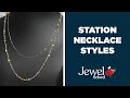 Station Necklace Styles Jewelry 101