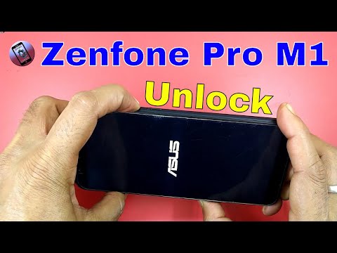 remove fingerprint or face lock asus zenfone max pro m1
