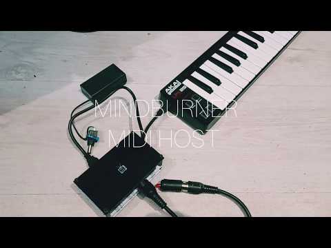 Mindburner MIDI host QUICK DEMONSTRATION