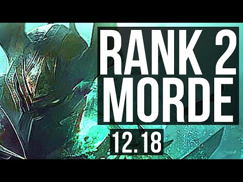 MORDEKAISER vs FIDDLESTICKS (JNG) | Rank 2 Morde, 1/0/4 | EUW Challenger | 12.18