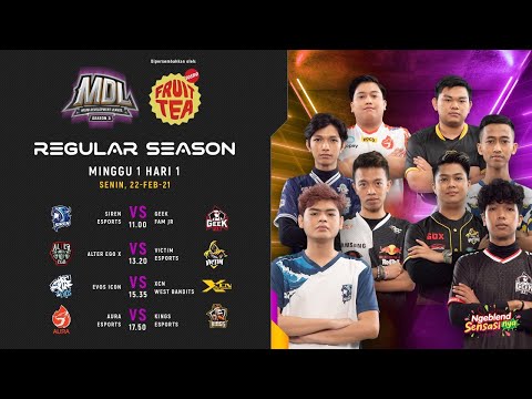 [Bahasa Indonesia] MDL ID S3 - Regular Season Week 1 Day 1