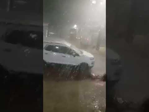 Temporal em Rondon,PR nesta noite ter,28/10/2025⛈️