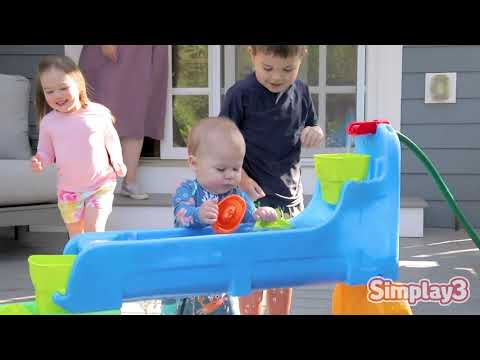 Rush Into Summer Fun! | Rushing River Falls Water Play Table | Simplay3