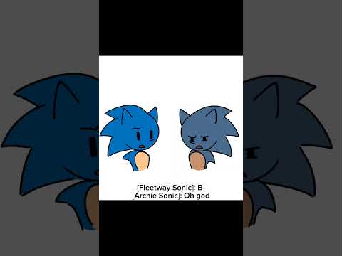Archie & Fleetway's average interaction || Sonic The Hedgehog #archiesonic #fleetwaysonic