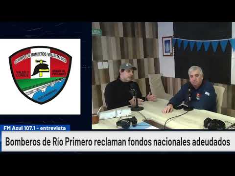 Bomberos de Río Primero reclaman fondos nacionales adeudados