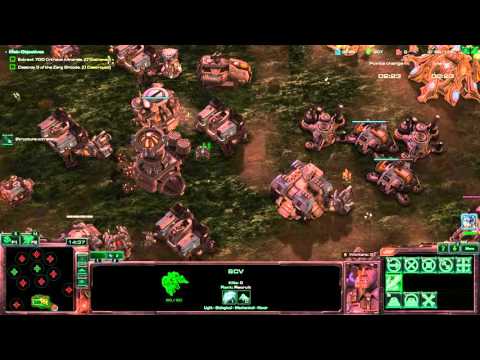 Starcraft 2 Arcade: Orion (Ground Zero) Co-op w/DeltronLive 01