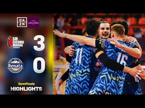 DAZN Italia and Sir Safety Perugia