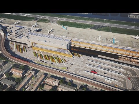 Fly-Through Animation Of Future Passenger Experience At London City Airport
