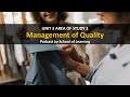 Quality Management EXPLAINED QC QA TQM Tatura Milk Case Study