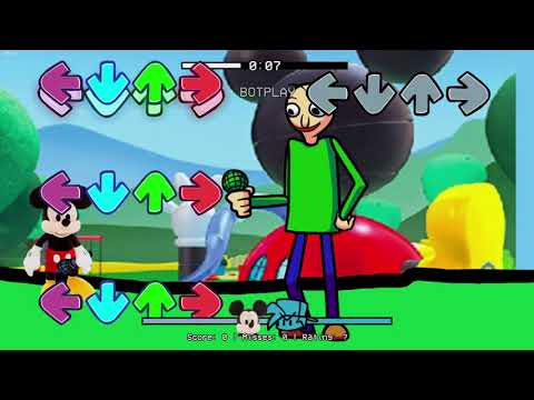 FNF V.S. Mickey Mouse Clubhouse VS BALDI - FULL WEEK [HARD]
