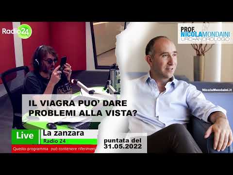 La Zanzara Radio 24: Il Viagra può dare problemi alla vista?