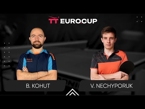 19:15 Bohdan Kohut - Vadym Nechyporuk 26.02.2024 TT Euro.Cup Ukraine Star. TABLE 4