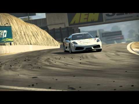 NFS Shift 2: Ferrari F430 Scuderia at Laguna Seca, "Mazda raceway" (duel)