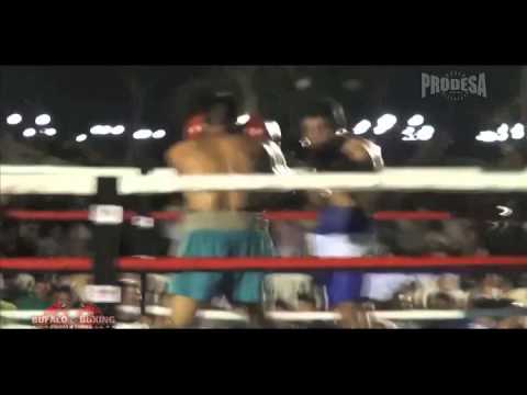 Pelea Moises Castro vs Eligio Palacios III - Bufalo Boxing