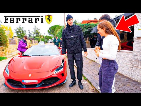 I surprised my sister with this awesome car at my front door...