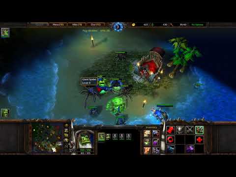 HOW TO DO AN ORC TOWER RUSH VS ELF - Warcraft 3 1v1 Northrend Ladder