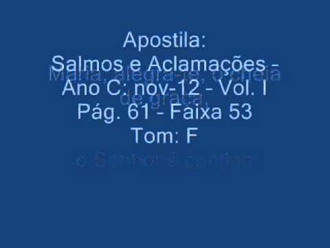 ALELUIA - MARIA ALEGRA-TE Ó CHEIA DE GRAÇA (Arq - Goiânia) - CATÓLICA