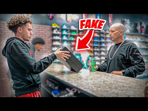 I Caught Him Selling Fake Jordans!