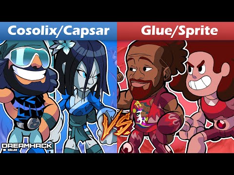 Cosolix & Capsar Vs. Glue & Sprite | 2v2 Top 16 | Brawlhalla Dreamhack Dallas 2023