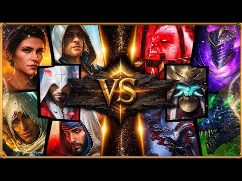 WOW... Not What I Expected! Five Assassins Creed Champs Vs.  Raid: Shadow Legends [Test Server]