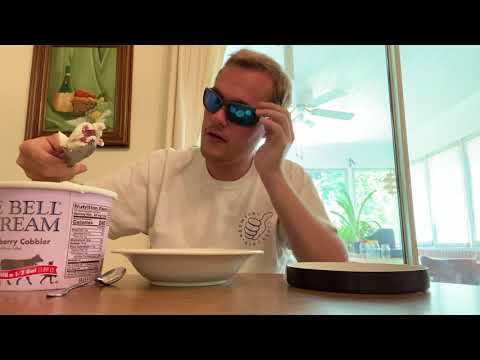 Blue Bell Southern Blackberry Cobbler Ice Cream Review