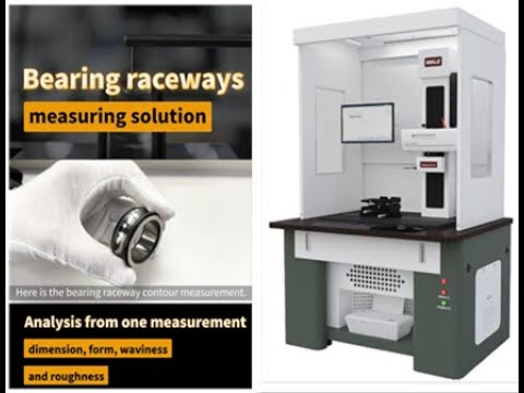 WALE Bearing Raceway Roughness, Contour Measuring Solution