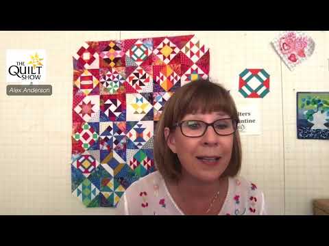 Alex Anderson LIVE: The Signature Friendship Block - Kaffe Mystery Class 14