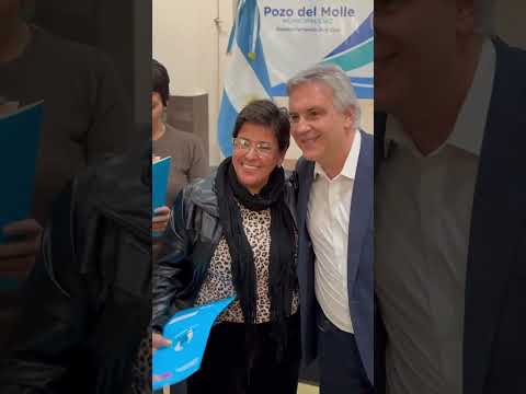 Recibimos al Gobernador Martín Llaryora en Pozo del Molle