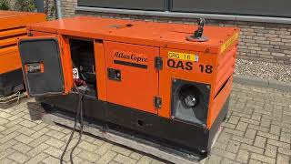Atlas Copco QAS 18 Yanmar Mecc Alte Spa 18 kVA Silent generatorset dieselaggregaat | Foto 4 - Machineryline
