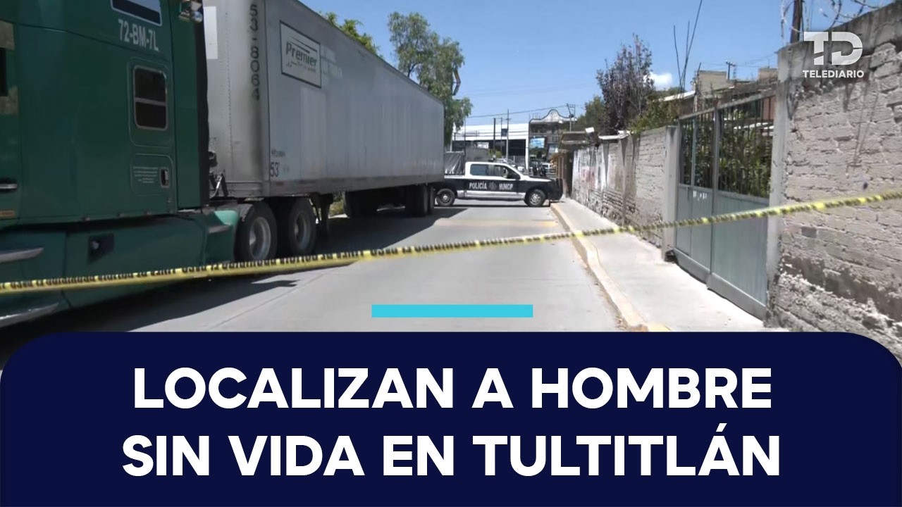 Localizan sin vida el cuerpo de un hombre en canal de Tultitlán; presentaba signos de violencia