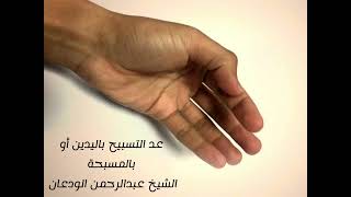 صورة الفتاوى الصوتية (٨) | عد التسبيح باليدين أو بالمسبحة | الشيخ عبدالرحمن الودعان