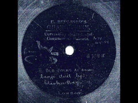 Banjo recording from 1899 - Old Folks At Home played by Clarke & Ray